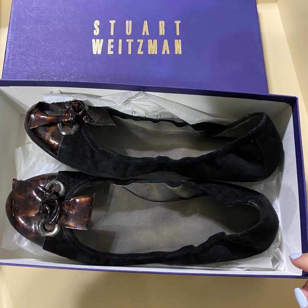 Stuart Weitzman shoes.